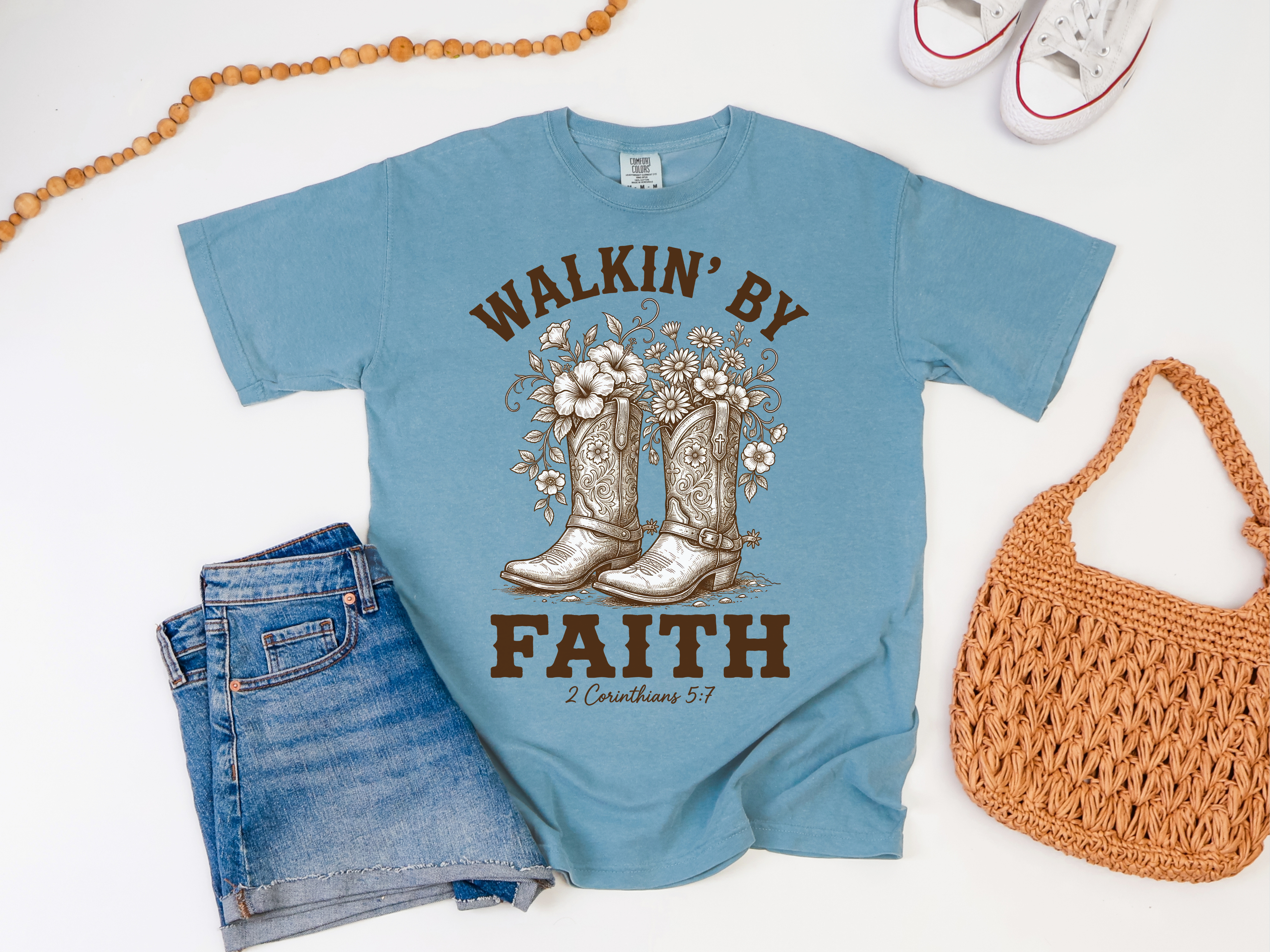 Walkin' by Faith Tee