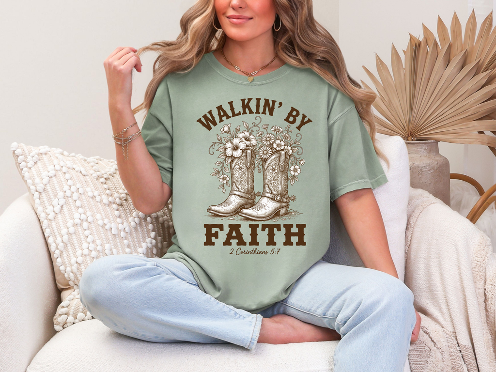 Walkin' by Faith Tee