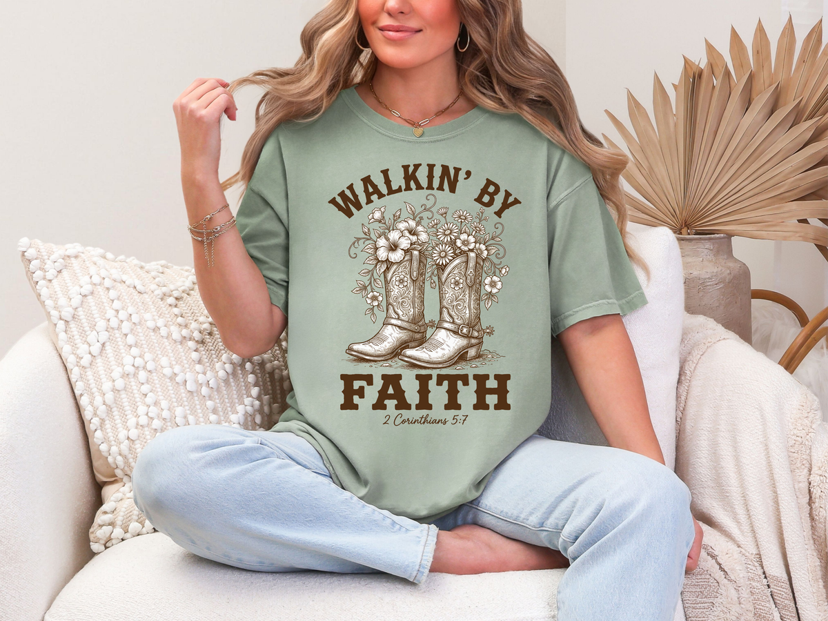 Walkin' by Faith Tee