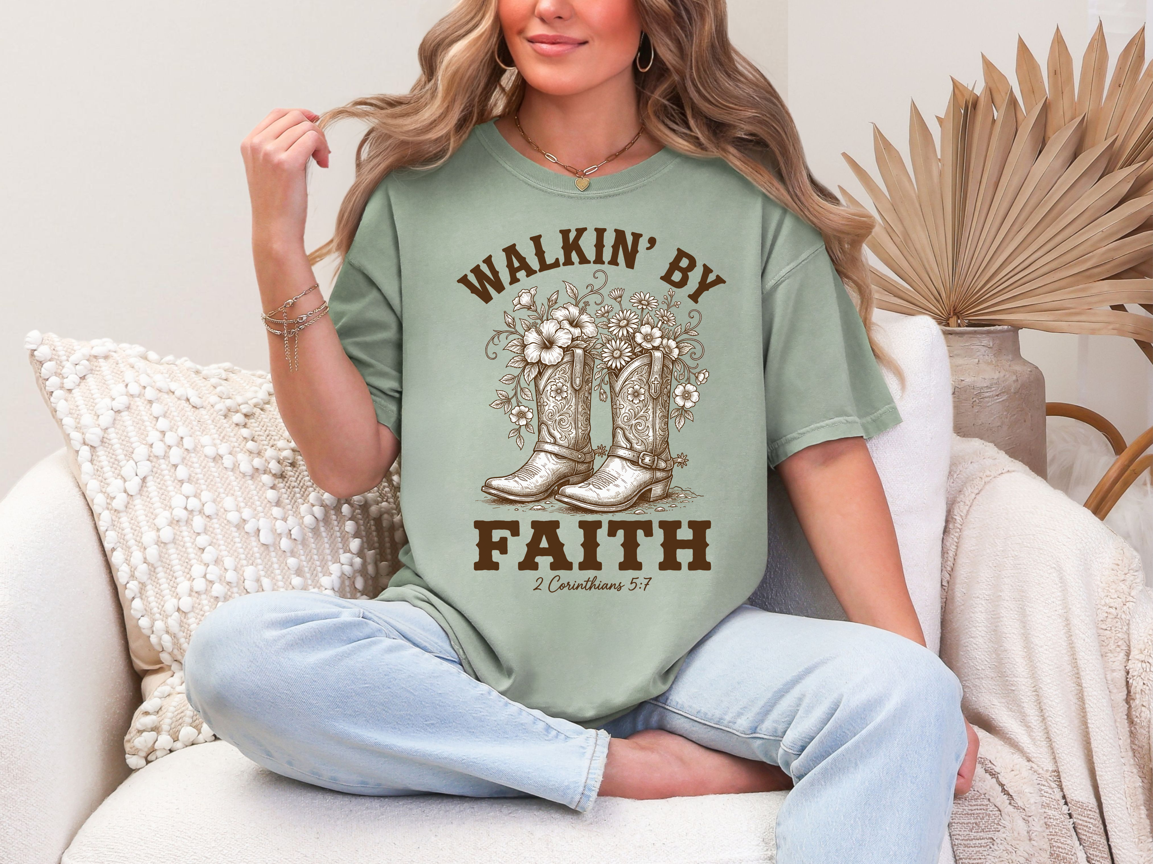 Walkin' by Faith Tee