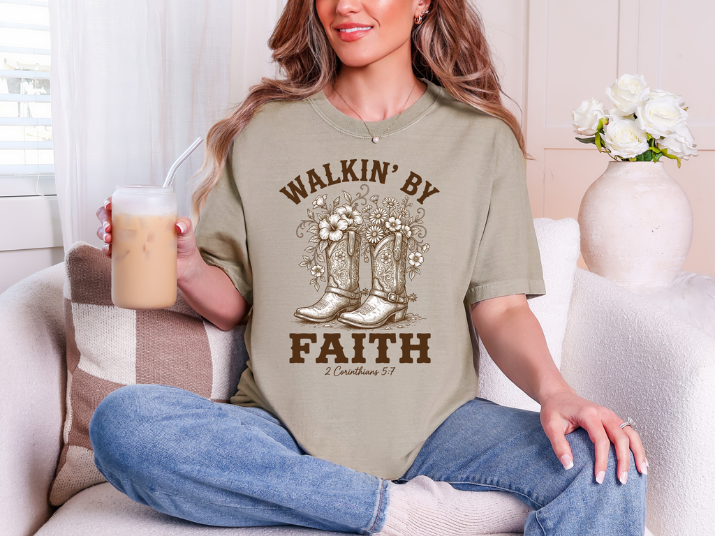 Walkin' by Faith Tee