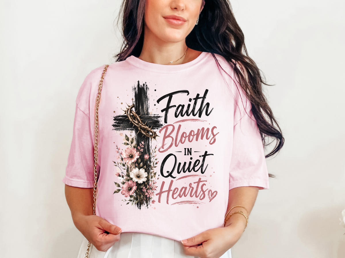Faith Blooms Tee