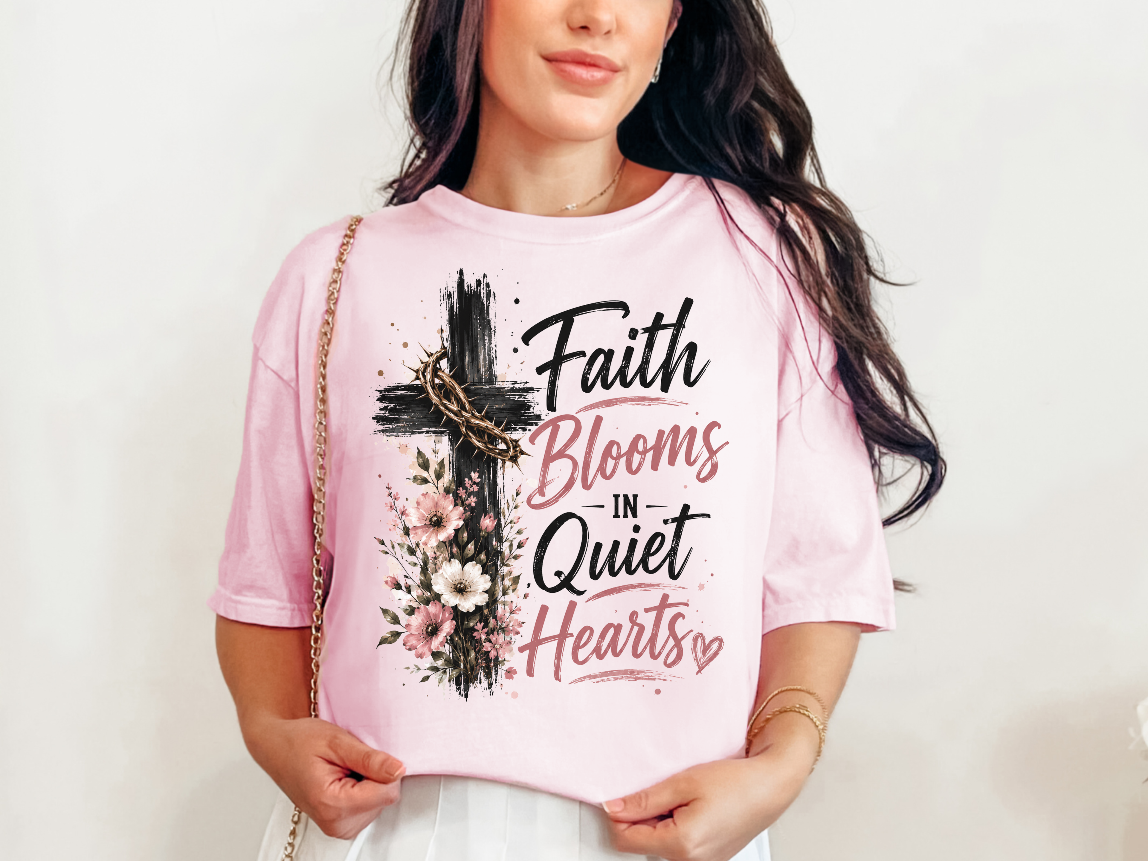 Faith Blooms Tee