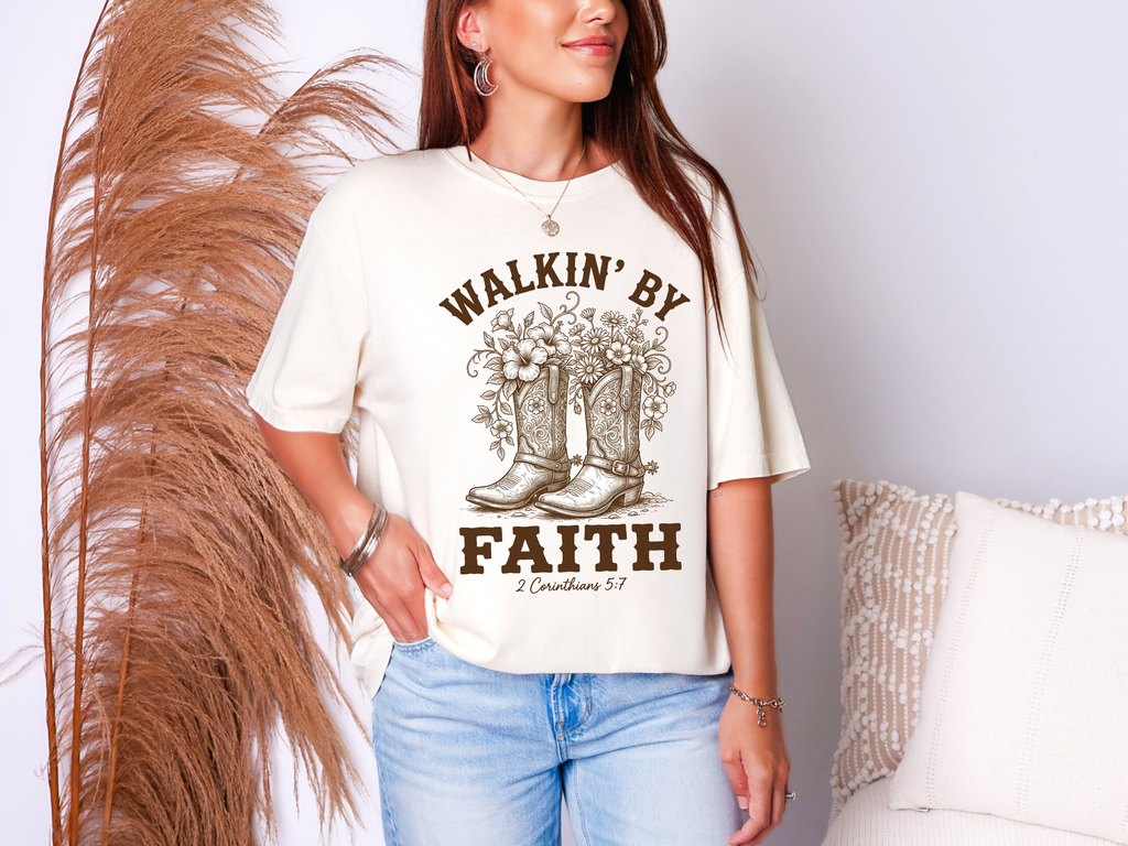 Walkin' by Faith Tee