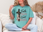 Faith Blooms Tee