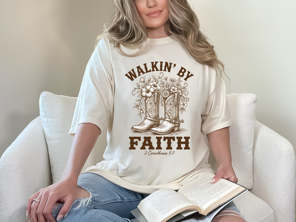 Walkin' by Faith Tee