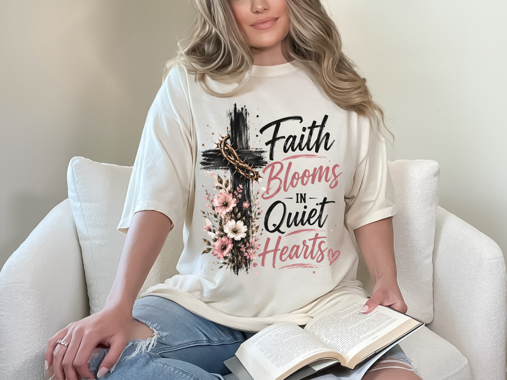 Faith Blooms Tee