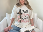 Faith Blooms Tee