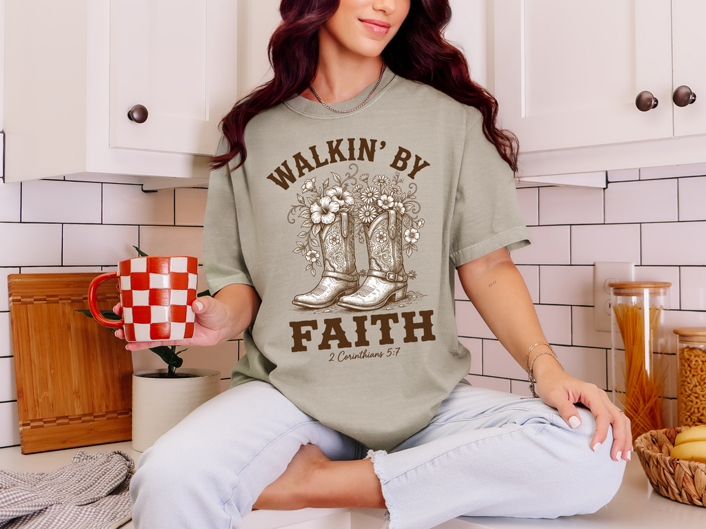 Walkin' by Faith Tee