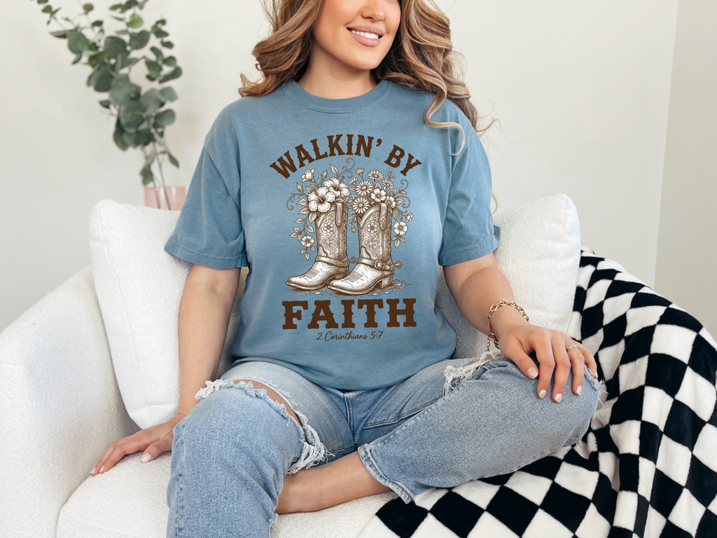 Walkin' by Faith Tee